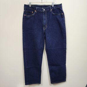 Levi's 550 dark wash relaxed fit jeans men's size 40 X 30